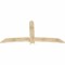 Ekena Millwork Bellingham Rough Sawn Timber Gable Bracket, Douglas Fir, 84"W x 42"H x 2"D x 6"F, 12/12 Pitch GBW084X42X0206BEL00RDF - alternate 4